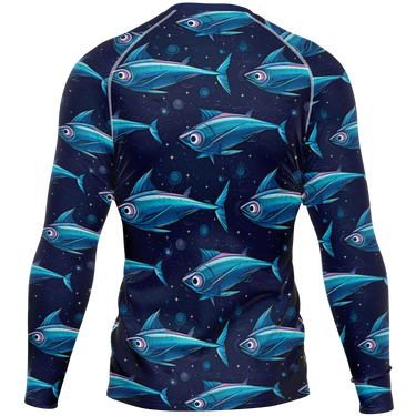 Chokefish™ Long Sleeve Rashguard Marine Men's Shirt-004